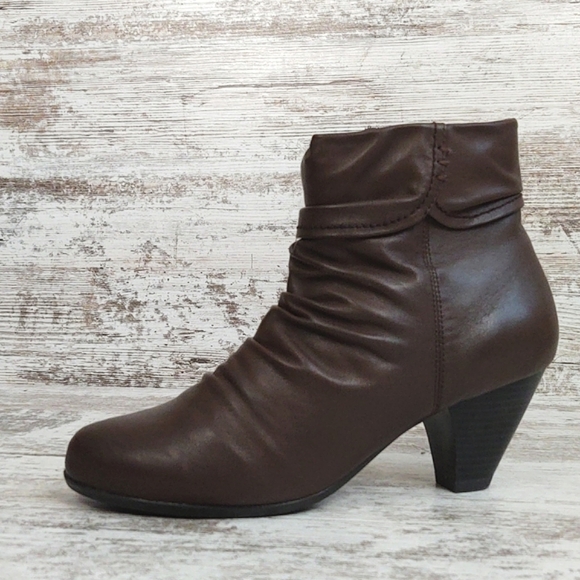 🟪Like New Blondo Brown Leather Waterproof Boot - Picture 1 of 16